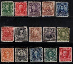 MALACK 300 - 313S, 319S VF/XF OG NH/H, SPECIMEN OVER..MORE.. g8906