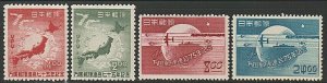 EDSROOM-8677 Japan 474-477 MNH 1949 Complete UPU CV$41