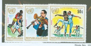 Rwanda #486-488  Multiple