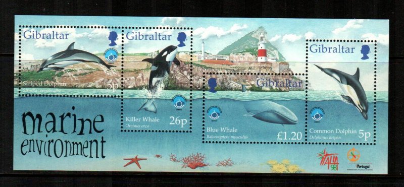 Gibraltar #764  MNH  Scott $7.25   Sheet of 4