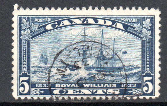 CANADA 204 USED SCV $3.75 BIN $1.50 SHIP