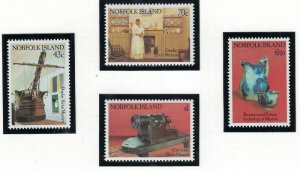 Norfolk Is 504-07 MNH 1991 Museum Displays (ak3395)