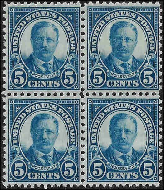 637 Mint,OG,NH... Block of 4... SCV $12.00