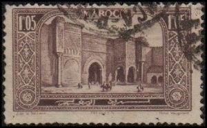 French Morocco 109 - Used - 1.05fr Bab Mansour, Meknes (1927) (cv $0.80)
