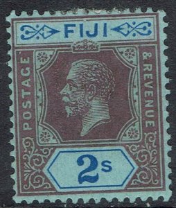 FIJI 1922 KGV 2/- WMK MULTI SCRIPT CA