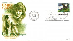 Canada 1971 FDC - Emily Carr / Kingswood Cachet - Ottawa, Ont - J9047