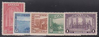 Canada 241-245 Mint Hinged ! scv $ 152 ! see pic !