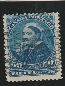 Canada  Scott#  47  Used