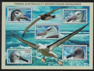 FSAT TAAF Birds Amsterdam Albatross MS 2007 MNH SG#MS575 MI#Block 17 CV£19.-