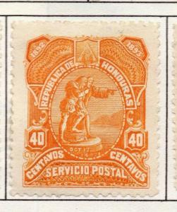 Honduras 1892 Early Issue Fine Mint Hinged 40c. 175715