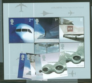 Great Britain #2048-2052A Mint (NH) Souvenir Sheet