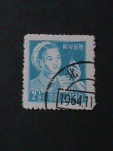 ​CHINA-1955-SC#276 VARIOUS PROFESSION-NURSE-USED-VF WE SHIP TO WORLDWIDE.