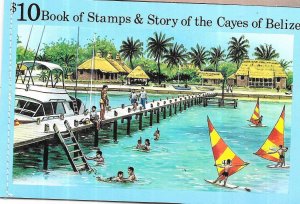 Belize-Cayes of Belize #8a  Souvenir booklet  (MNH) CV $20.00