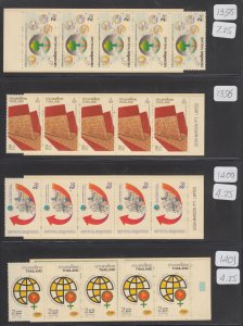 Thailand  MNH  booklet collection   cat $585.00 sell at 16%