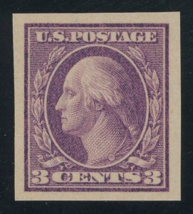 USA 484 - 3 cent Violet Type II Imperf - VF Mint never hinged