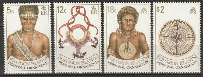 Solomon Islands 1990 Sc 657-60 set MNH**