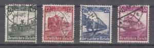 Germany Scott #459-462 Used