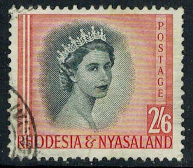 Rhodesia and Nyasaland Scott 152 Used.