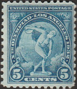 # 719 MINT NEVER HINGED ( MNH ) Blue 10th Olympic Games