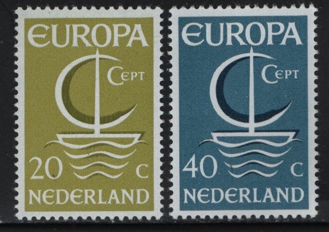 NETHERLANDS, 441-442, MNH, 1966, EUROPA