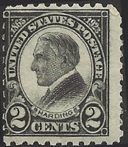 # 612 Mint Never Hinged Black Warren G. Harding Cat $32.50