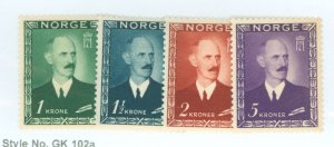 Norway #275-78 Mint (NH)