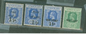 Cayman Islands #MR1/MR5 Unused Single