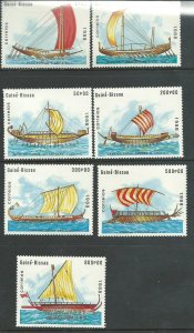 Guinea-Bissau 727-733 Mint NH VF 1988 PD