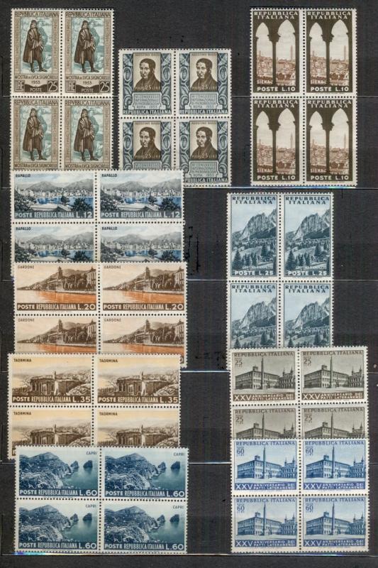 ITALY COLLECTION 1863-1985 -11 large stockbooks, Scott cat $49,439.00