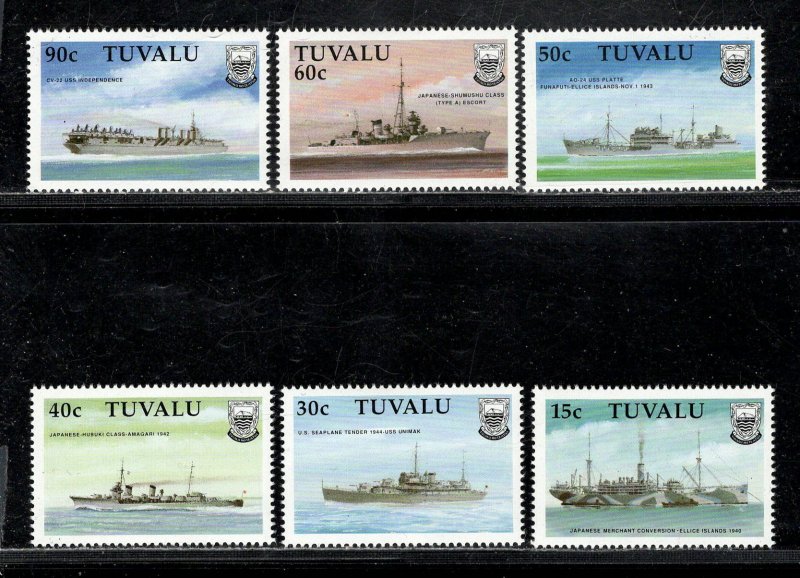 TUVALU SC# 543-48 FVF/MNH