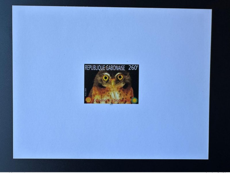 Gabon 2004 Mi. 1676 Luxury Event Biodiversity Wildlife Owl