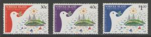 NORFOLK ISLAND SG393/5 1986 CHRISTMAS MNH