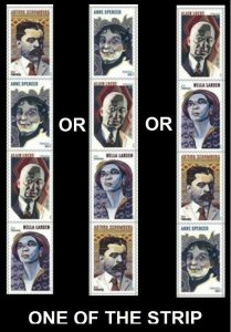 2020 US Stamp - Voice of the Harlem Renaissance - Strip 4  - SC# 5471-5474 