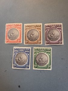 Stamps Bahamas Scott #85-9 hinged