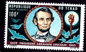 Chad C22 MNH 1965 Abraham Lincoln (an3121)