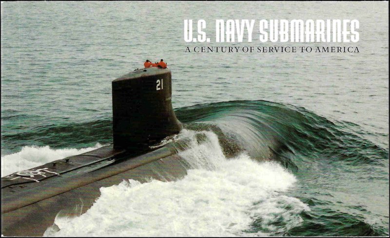 BK279 Mint,OG,NH... Booklet (2x3377a)... SCV $30.00... Submarines