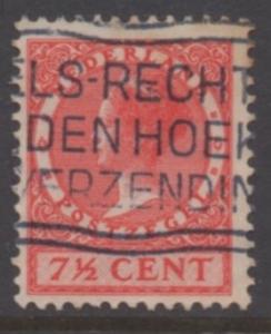 Netherlands  Scott# 175  used single  Perf 12.5