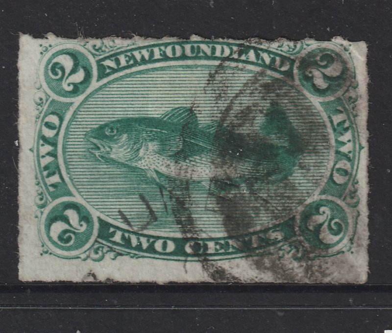 Newfoundland a used 2c Cod from 1876