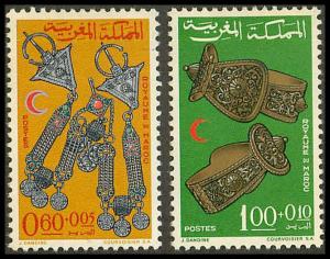 Morocco B12-B13 Mint VF H