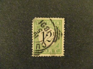 Netherlands Antilles #J4a used type I a22.12 7160