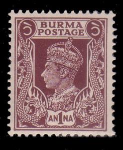 Burma 22 MNH