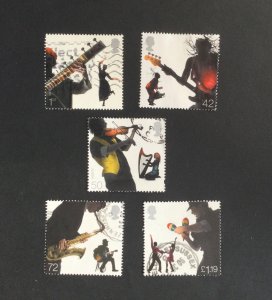 GB 2006. Sounds of Britain. Europa. Set of 5 used stamps.