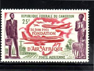 CAMEROUN #C37  1962  AIR AFRIQUE ISSUE  MINT  VF NH  O.G