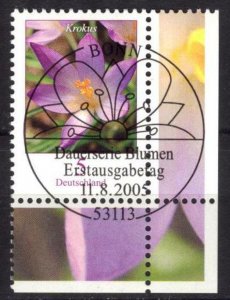 Germany 2005 Definitive Flowers Mi. 2480 Used / CTO