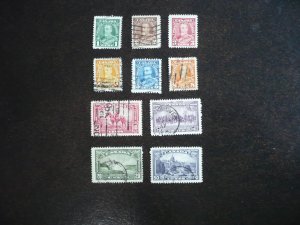 Stamps - Canada - Scott# 217-226 - Used Part Set of 10 Stamps