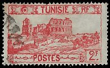 TUNISIA   #104 USED (3)