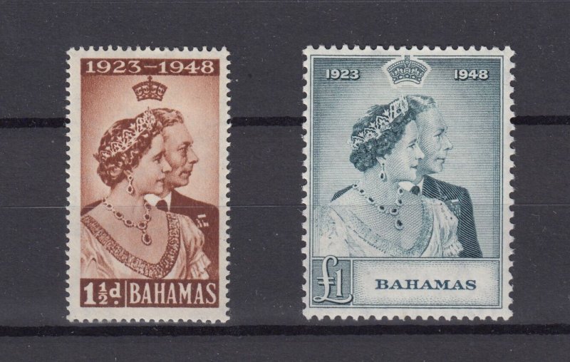 Bahamas KGVI 1948 RSW Set SG194/195 MLH BP2271 