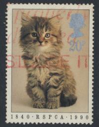 Great Britain SG 1479  Used   - RSPCA Animals 