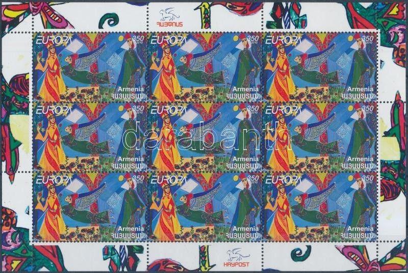 Armenia stamp Europa CEPT childrens books minisheet MNH 2010 Mi 713 WS165066