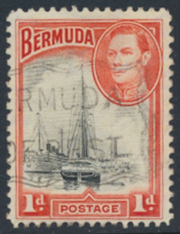 Bermuda  SG 110 SC# 118a   Rose Red shade Used  see details and scans